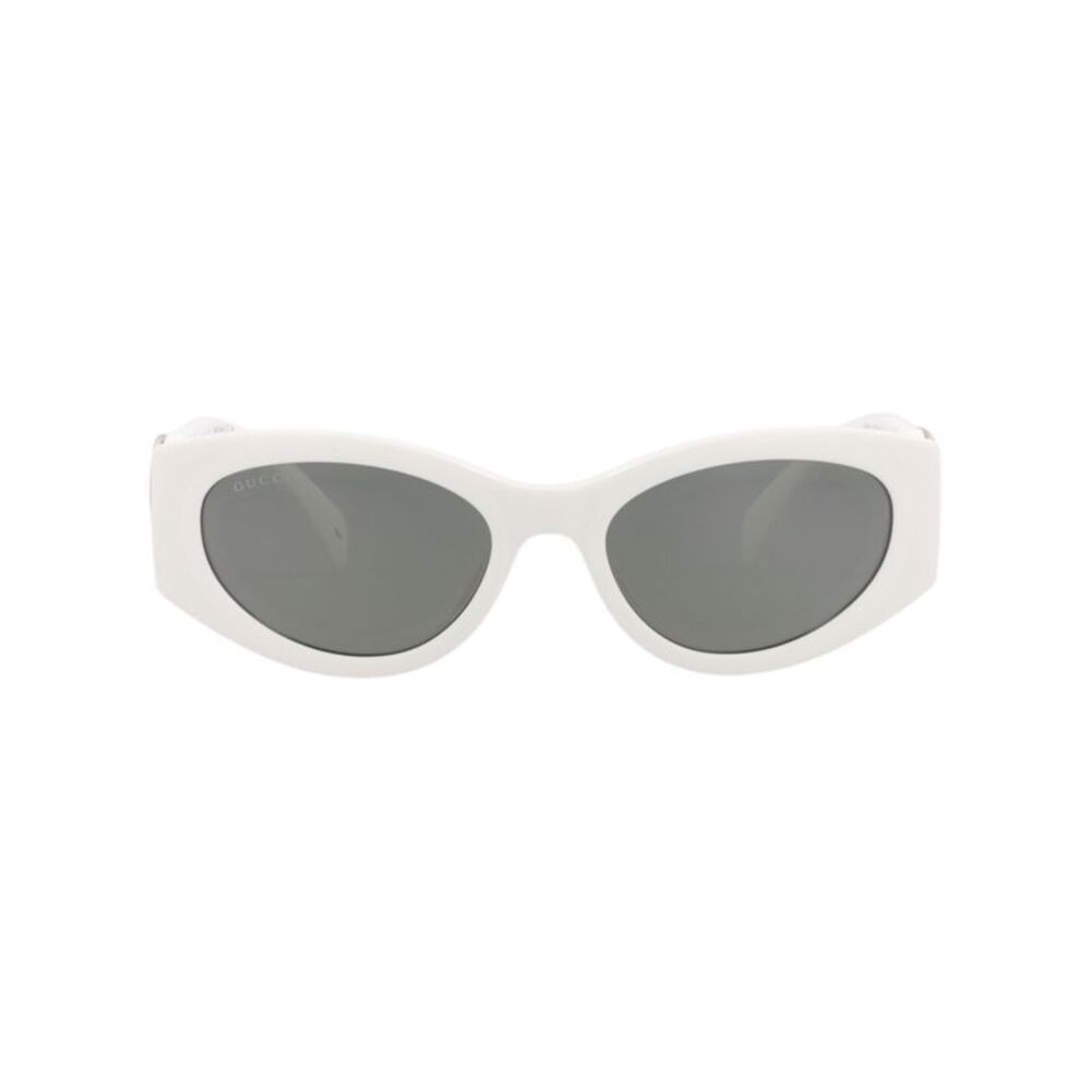 Gucci Cat Eye-Frame Injection Sunglasses White Womens